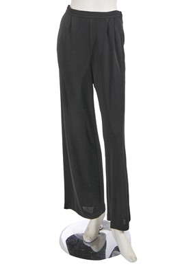 Lot 225 - A Chanel by Karl Lagerfeld black and pink jersey ensemble, 1990s-2000s