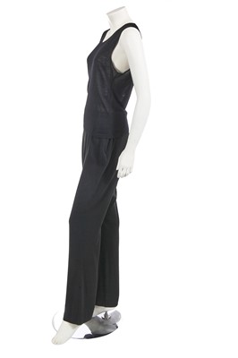 Lot 217 - A Chanel by Karl Lagerfeld black ensemble, 2000