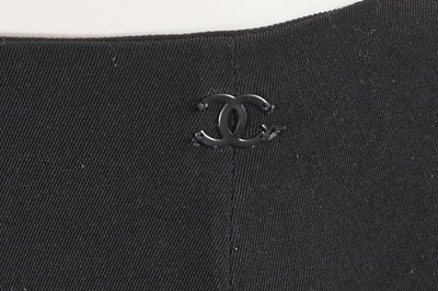 Lot 217 - A Chanel by Karl Lagerfeld black ensemble, 2000
