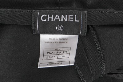Lot 217 - A Chanel by Karl Lagerfeld black ensemble, 2000