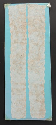 Lot 519 - A pair of Valenciennes lappets, circa 1730-40,...