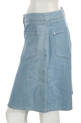 Lot 210 - A pair of Chanel by Karl Lagerfeld denim culotte shorts, Spring-Summer 2007