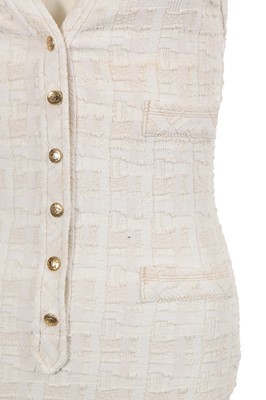 Lot 209 - A Chanel by Karl Lagerfeld cream swimsuit, Spring-Summer 2007