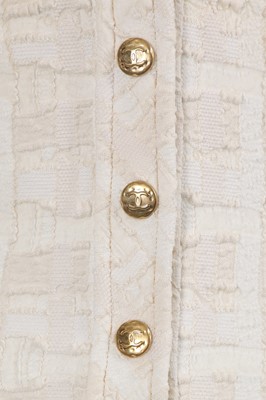 Lot 209 - A Chanel by Karl Lagerfeld cream swimsuit, Spring-Summer 2007