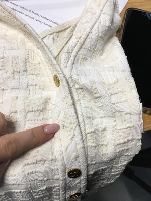 Lot 209 - A Chanel by Karl Lagerfeld cream swimsuit, Spring-Summer 2007