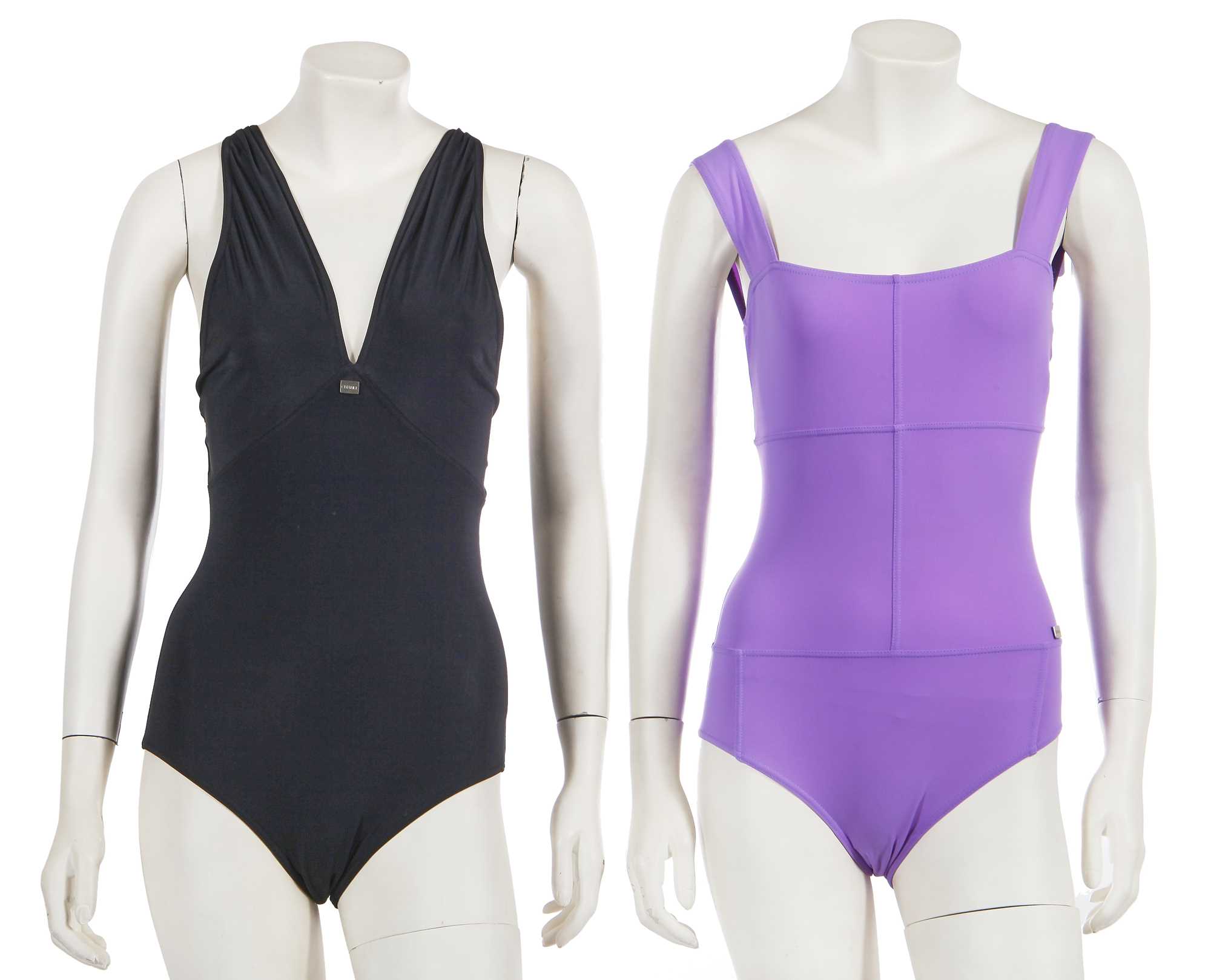 Lot 218 - Two Chanel by Karl Lagerfeld swimsuits, Cruise 2000