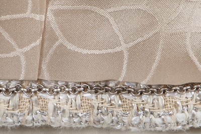 Lot 213 - A Chanel by Karl Lagerfeld cotton-blend tweed waistcoat, Spring-Summer 2001