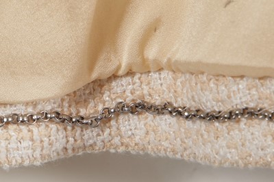 Lot 219 - A Chanel by Karl Lagerfeld cream wool-blend jacket, Cruise 2000
