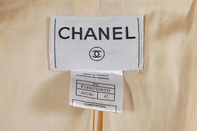Lot 219 - A Chanel by Karl Lagerfeld cream wool-blend jacket, Cruise 2000