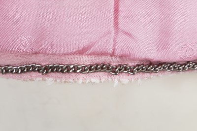 Lot 228 - A Chanel by Karl Lagerfeld pink tweed waistcoat, Spring-Summer 1999