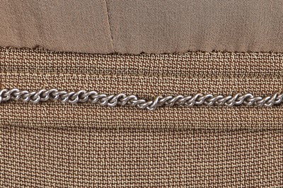 Lot 227 - A Chanel by Karl Lagerfeld buff viscose blend ensemble, Spring-Summer 1999