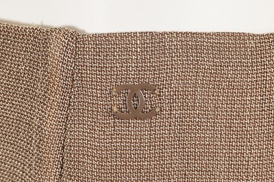 Lot 227 - A Chanel by Karl Lagerfeld buff viscose blend ensemble, Spring-Summer 1999