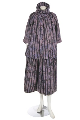 Lot 611 - A Sue Clowes 'Hobo' print ensemble, 'Culture Club' collection, 1980-83