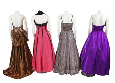 Lot 732 - A group of evening dresses, 1950s