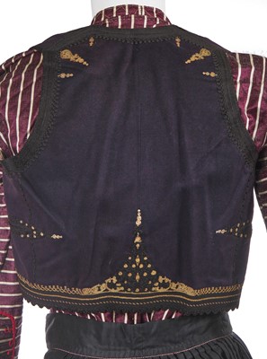 Lot 164 - A group of men's Albanian Ottoman garments, early 20th century