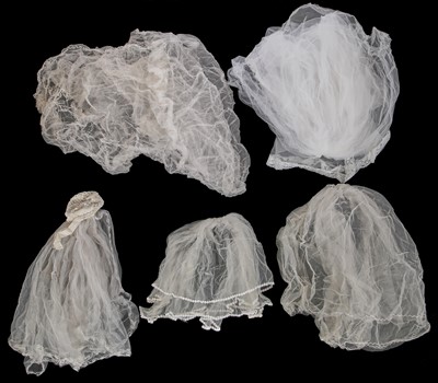 Lot 720 - A large group of wedding dresses, 1950s-1970s