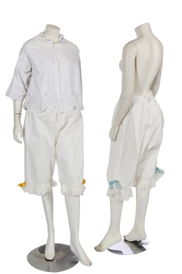 Lot 851 - A large group of Victorian petticoats and drawers, 1860s-1890s
