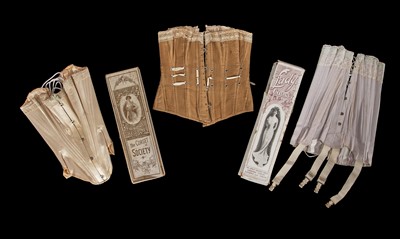 Lot 823 - A group of late 19th and early 20th-century corsets