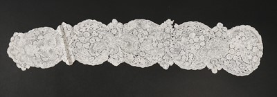 Lot 483 - A Brussels lappet, circa 1730, delicately...