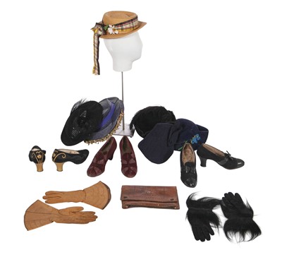 Lot 744 - A group of accessories, 1930s
