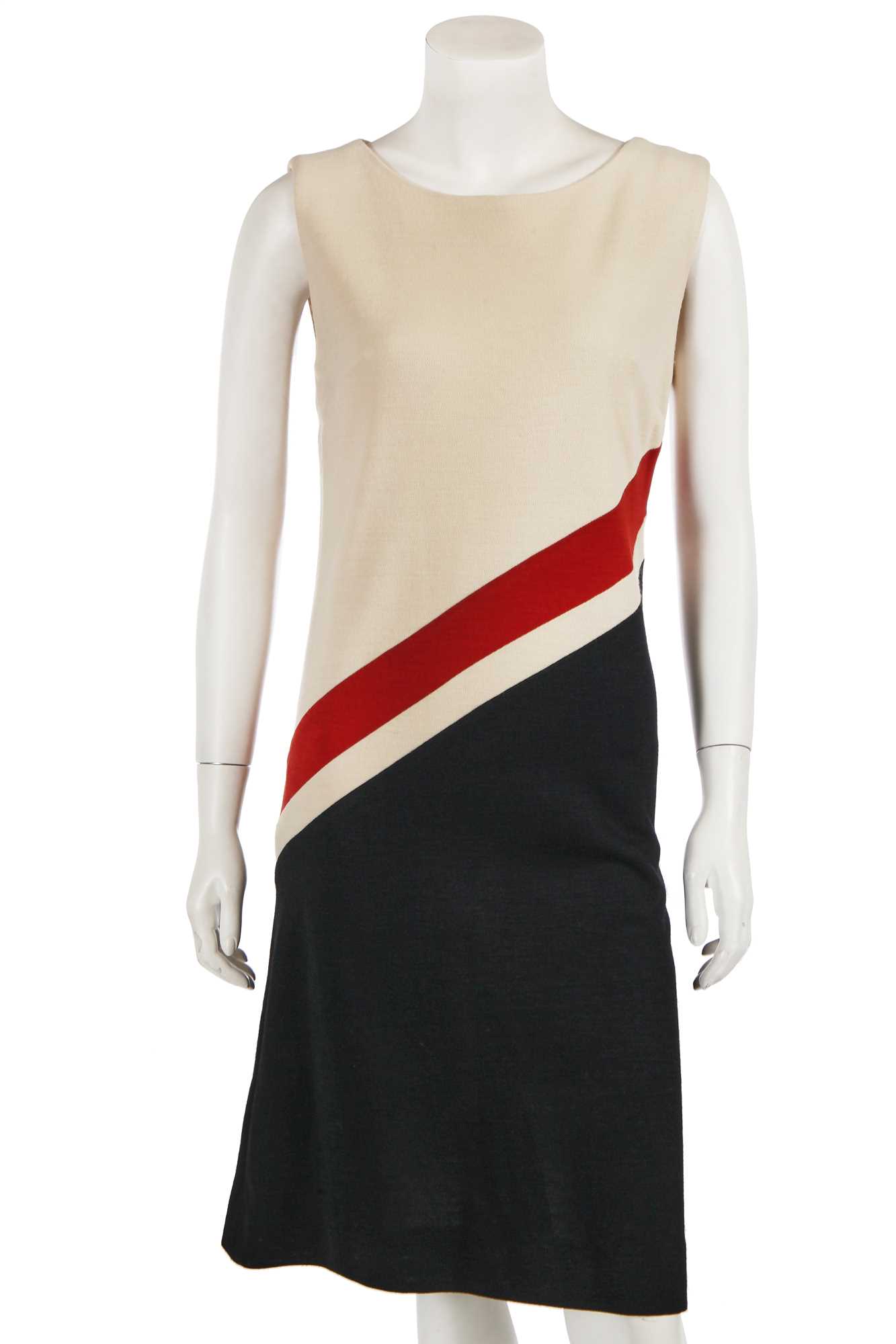 Lot 701 - A Mary Quant wool shift dress, circa 1965
