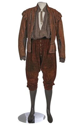 Lot 1 - Colin Farrell's early 17th century style costume as Captain John Smith in the 'The New World', 2005