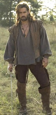 Lot 1 - Colin Farrell's early 17th century style costume as Captain John Smith in the 'The New World', 2005