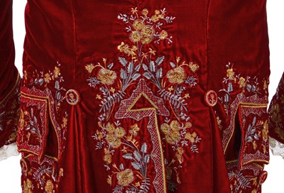 Lot 6 - Randy Quaid's 1780s style court suit as King Carlos IV in the film 'Goya's Ghosts' 2006