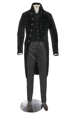 Lot 7 - Johnny Depp's costume as Ichabod Crane in the film 'Sleepy Hollow', 1999