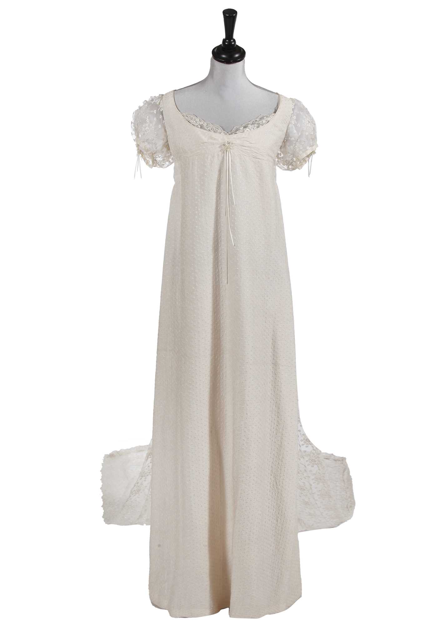 Lot 8 - Gwyneth Paltrow's wedding gown for Emma Woodhouse in the film 'Emma' 1996