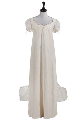Lot 8 - Gwyneth Paltrow's wedding gown for Emma Woodhouse in the film 'Emma' 1996