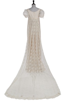 Lot 8 - Gwyneth Paltrow's wedding gown for Emma Woodhouse in the film 'Emma' 1996