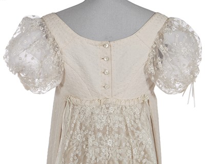 Lot 8 - Gwyneth Paltrow's wedding gown for Emma Woodhouse in the film 'Emma' 1996