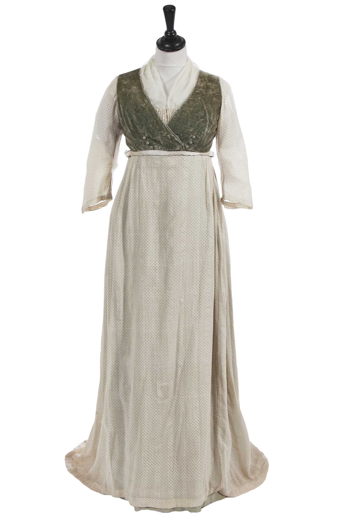 Lot 9 - Kate Winslet's costume as Marianne Dashwood in the film 'Sense and Sensibility' 1995