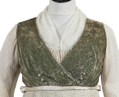 Lot 9 - Kate Winslet's costume as Marianne Dashwood in the film 'Sense and Sensibility' 1995