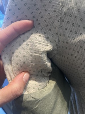 Lot 9 - Kate Winslet's costume as Marianne Dashwood in the film 'Sense and Sensibility' 1995