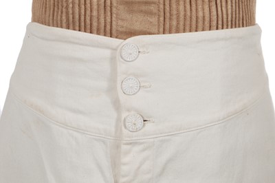 Lot 12 - Suranne Jones' lingerie costume as Anne Lister in the 'Gentleman Jack ' TV series 2019 and 2022