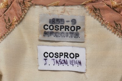 Lot 18 - Jennifer Jason Leigh's costume as Catherine Sloper in the film 'Washington Square', 1997