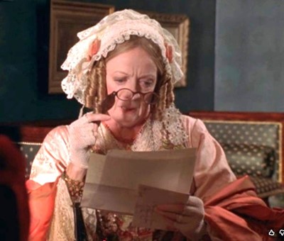 Lot 20 - Dame Maggie Smith's costume as Lavinia Penniman in the film 'Washington Square' 1997