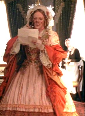 Lot 20 - Dame Maggie Smith's costume as Lavinia Penniman in the film 'Washington Square' 1997