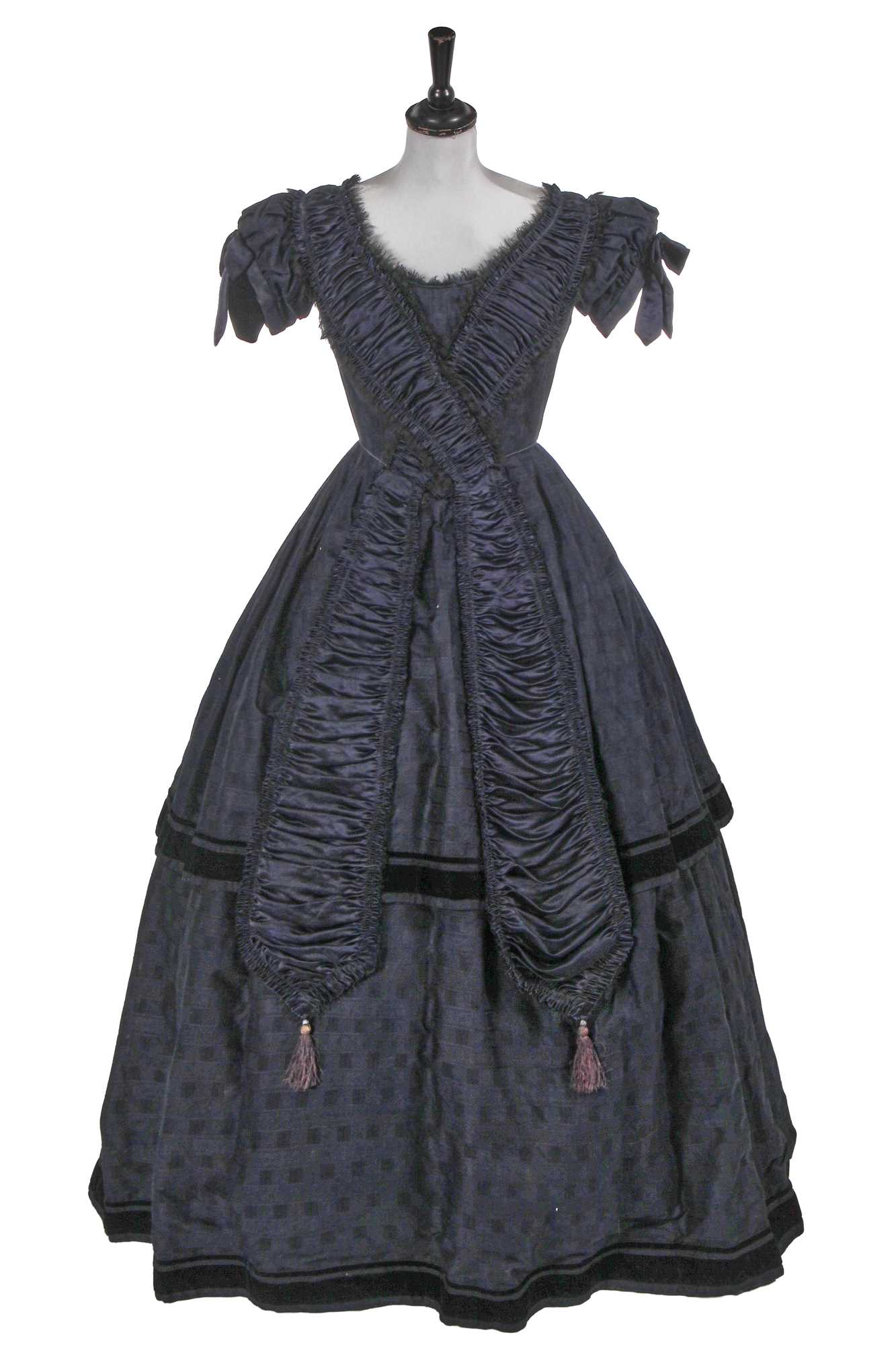Lot 19 - Kristin Scott Thomas' costume as Mrs Nelly Ternan in the film 'The Invisible Woman', 2013