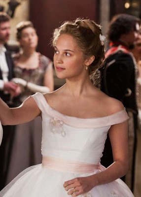 Lot 23 - Alicia Vikander's costume as Princess Ekaterina Alexandrovna Shcherbatskaya (Kitty) in the film 'Anna Karenina', 2012