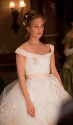 Lot 23 - Alicia Vikander's costume as Princess Ekaterina Alexandrovna Shcherbatskaya (Kitty) in the film 'Anna Karenina', 2012