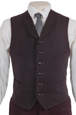 Lot 28 - Johnny Depp's costume as Inspector Frederick Abberline from the 2001 film 'From Hell'