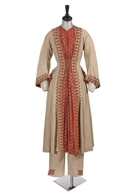 Lot 21 - Cate Blanchett's costume as Lucinda Leplastrier in the film 'Oscar and Lucinda' 1997