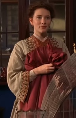 Lot 21 - Cate Blanchett's costume as Lucinda Leplastrier in the film 'Oscar and Lucinda' 1997