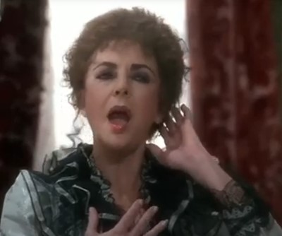 Lot 26 - Elizabeth Taylor's costume as Nadina Bulichoff in the film 'Young Toscanini' 1988