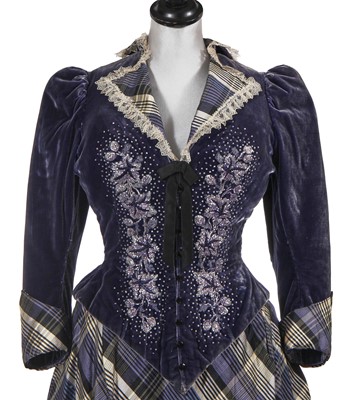 Lot 26 - Elizabeth Taylor's costume as Nadina Bulichoff in the film 'Young Toscanini' 1988