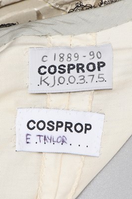 Lot 27 - Elizabeth Taylor's costume as Nadina Bulichoff in the film 'Young Toscanini', 1988