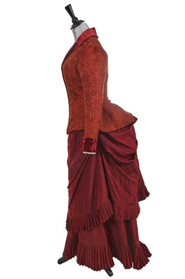 Lot 32 - Helena Bonham Carter's costume as Eudoria Holmes in the 2022 film 'Enola Holmes 2'